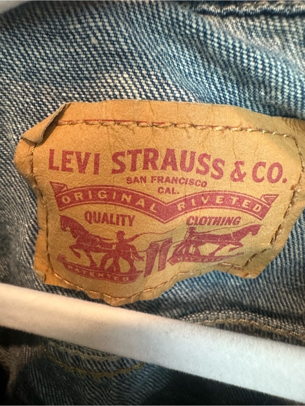 Levi's Kids Blue Denim Trucker Jacket - Picture 2 of 5